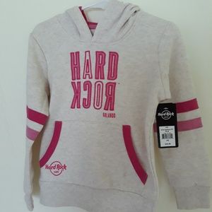Hard Rock Cafe Shirts & Tops - Hard Rock girls hoodie NWT Hard Rock Cafe Shirts & Tops - Hard Rock girls hoodie NWT